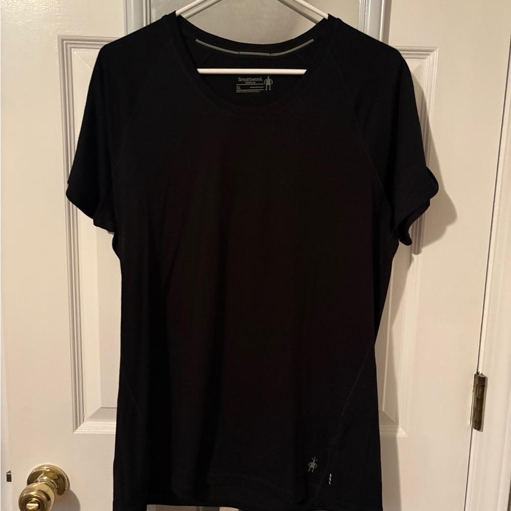 Smartwool Black Fitted Short Sleeve merino 150 T-Shirt XL